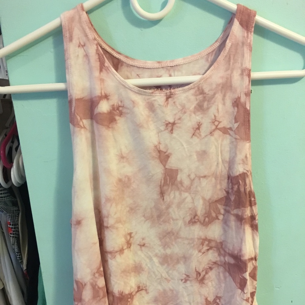 Soft & sexy tye dye tank top